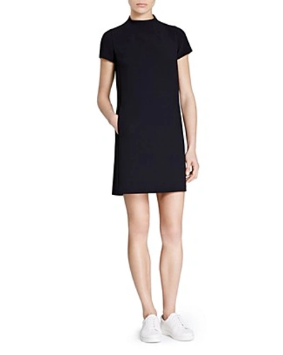 Shop Theory Jasneah Admiral Crepe Dress In Black