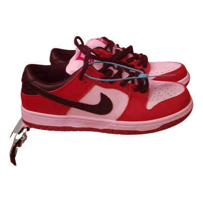 Pre-owned Nike Trainers In Red