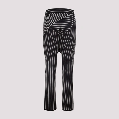 Shop Rick Owens Knitted Jogger Pants In Black