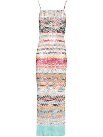 ZIGZAG KNITTED DRESS