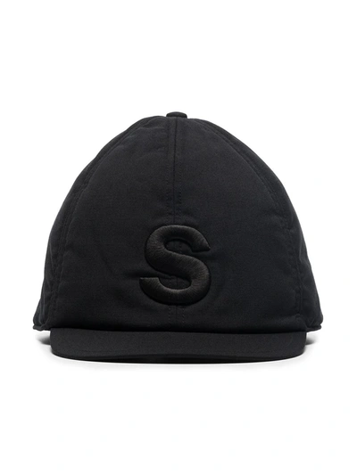 Shop Sacai Mountain S Baseball Hat In Schwarz