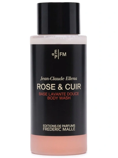 Shop Frederic Malle Rose And Cuir Body Wash In Rosa