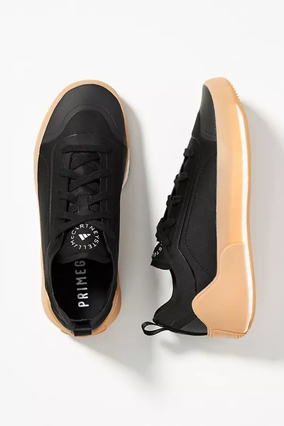 Shop Adidas By Stella Mccartney Treino Sneakers In Black
