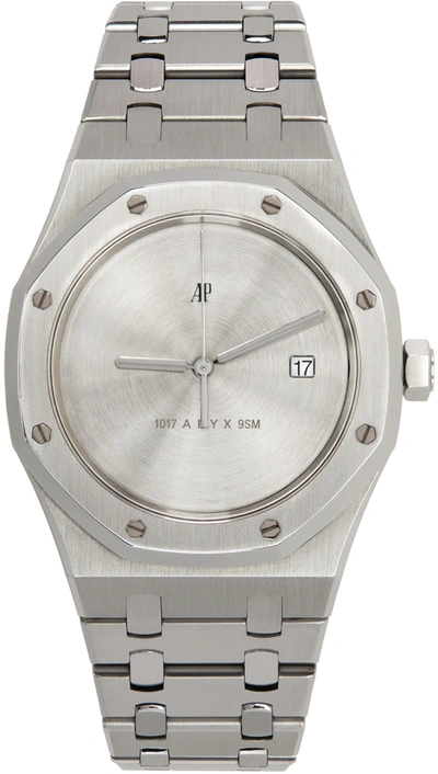 Alyx Silver Mad Paris Edition Customized Audemars Piguet Royal Oak Watch |  ModeSens