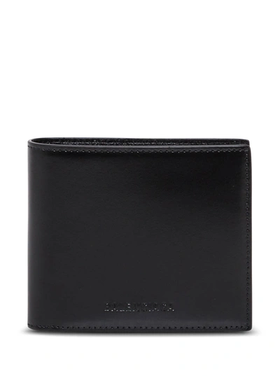 Shop Balenciaga Black Leather Wallet