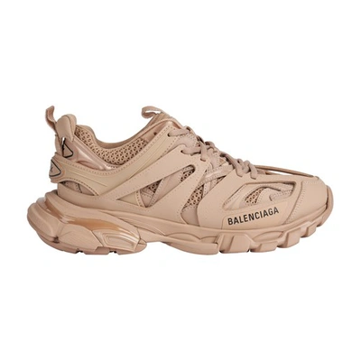 Shop Balenciaga Track Sneakers In Full Beige