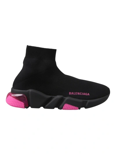 Shop Balenciaga Speed Light Sneakers In Black