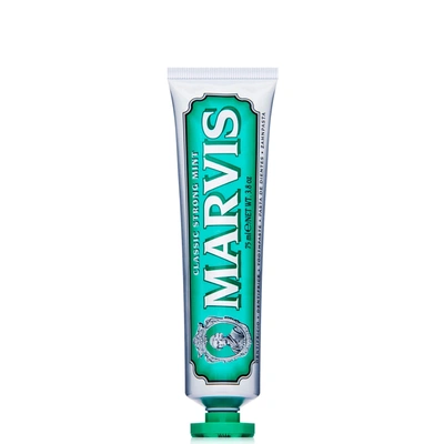 Shop Marvis Classic Strong Mint Toothpaste (3.8 Oz.)