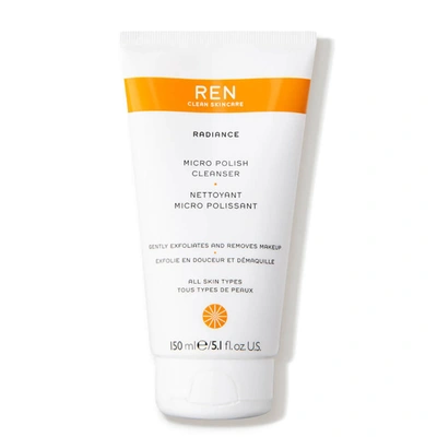 Shop Ren Clean Skincare Micro Polish Cleanser (5.1 Fl. Oz.)