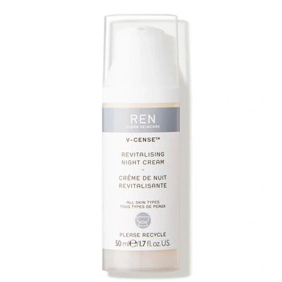 Shop Ren Clean Skincare V-cense Revitalising Night Cream (1.7 Fl. Oz.)