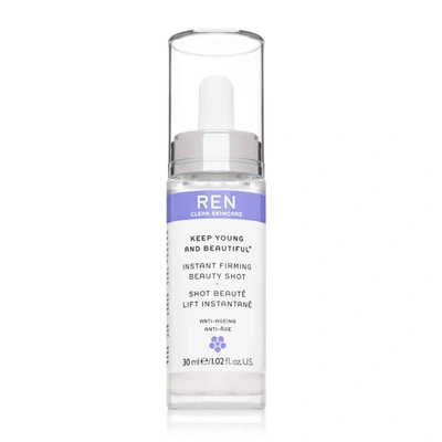 Shop Ren Clean Skincare Keep Young And Beautiful Instant Firming Beauty Shot (1.02 Fl. Oz.)