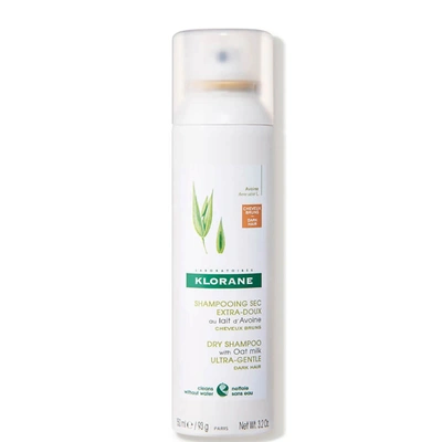 Shop Klorane Dry Shampoo With Oat Milk With Natural Tint - For Dark Hair 3.2 Oz.