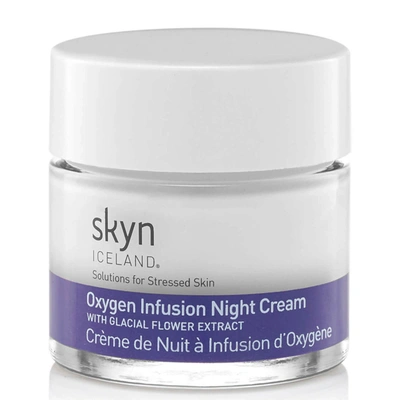 Shop Skyn Iceland Oxygen Infusion Night Cream With Glacial Flower Extract (1.98 Oz.)