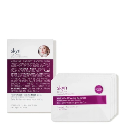 Shop Skyn Iceland Hydro Cool Firming Neck Gels With Niacinamide And Plant Collagen (4 Count)
