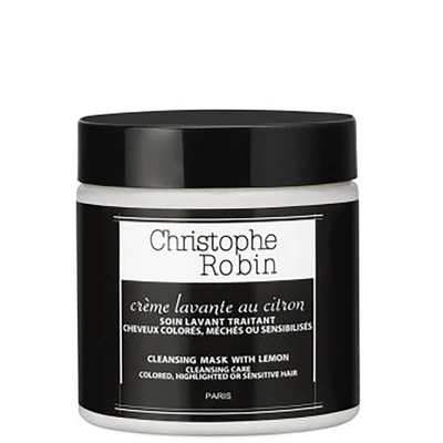 Shop Christophe Robin Cleansing Mask With Lemon (8.33 Fl. Oz.)