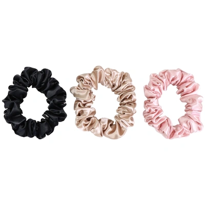 Slip Silk Large Scrunchies (various Colours) - Multi In Midnight