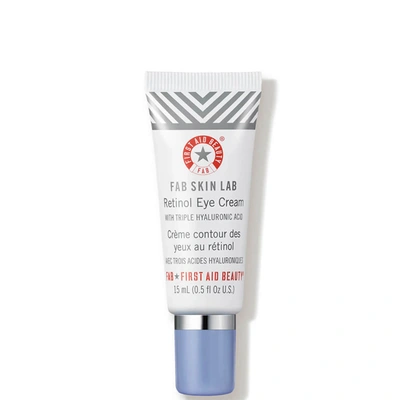 Shop First Aid Beauty Fab Skin Lab Retinol Eye Cream With Triple Hyaluronic Acid (0.5 Fl. Oz.)