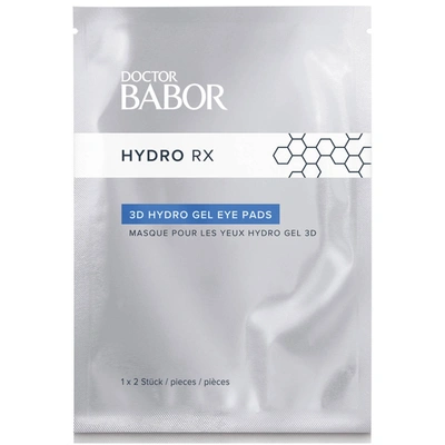 Shop Babor Hydro Rx 3d Hydro Gel Eye Pads (4 Piece)