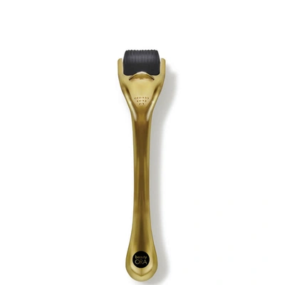 Beauty Ora Deluxe Microneedle Dermal Roller System 0.25mm - Gold/black (1 Piece) In Gold/black