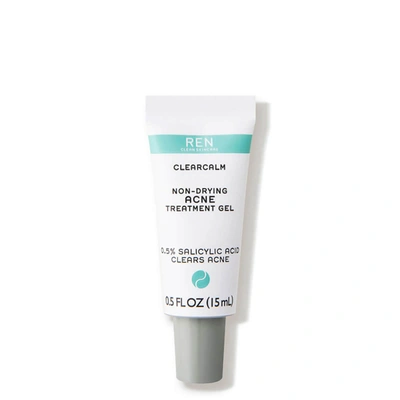 Shop Ren Clean Skincare Clearcalm Non-drying Acne Treatment Gel (0.5 Fl. Oz.)