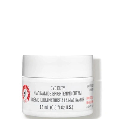 Shop First Aid Beauty Eye Duty Niacinamide Brightening Cream (0.5 Fl. Oz.)