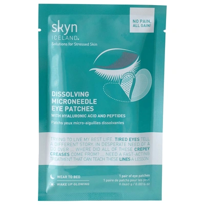 Shop Skyn Iceland Dissolving Microneedle Eye Patches With Hyaluronic Acid And Peptides (1 Pair)
