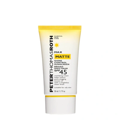 Peter Thomas Roth Max Matte Broad Spectrum Spf 45 Uvauvb Protective Dry Cream 1.7 Fl. Oz.
