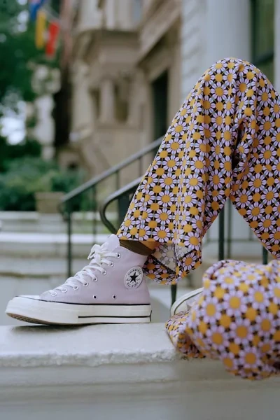 Shop Converse Chuck 70 Organic Canvas High Top Sneaker In Lavender