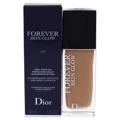 Shop Dior Forever Skin Glow Foundation Spf 35 - 3wp Warm Peach By Christian  For Women - 1 oz Foundat In Orange