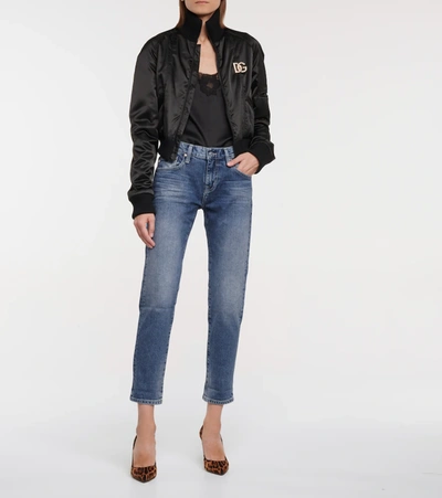 Ag Ex Boyfriend Stretch-cotton Jeans In Blue