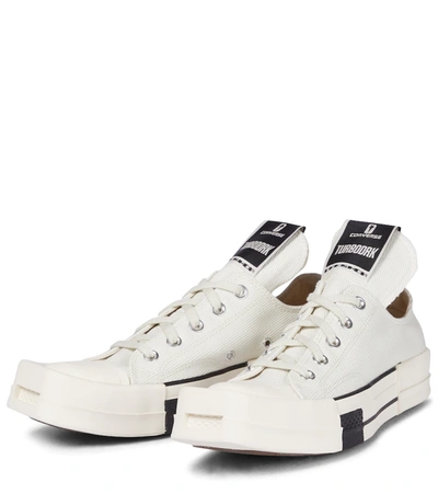 Shop Rick Owens X Converse Turbodrk Chuck 70 Sneakers In White