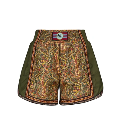 ETRO HIGH-RISE PRINTED SHORTS P00604616