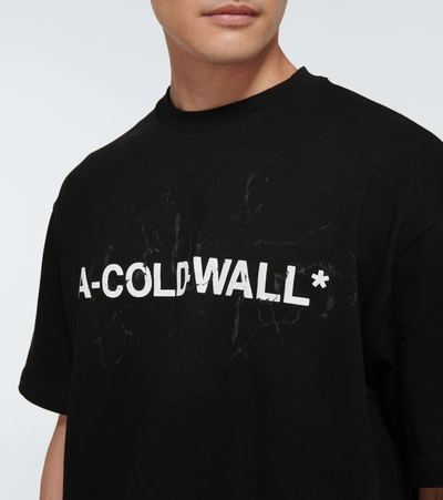 Shop A-cold-wall* Short-sleeved Logo T-shirt In Black