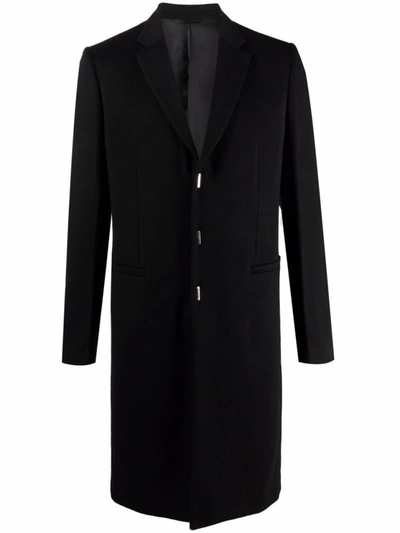 Shop Givenchy Mid-length Coat In Black