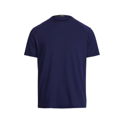 Shop Ralph Lauren Classic Fit Performance Jersey T-shirt In French Navy