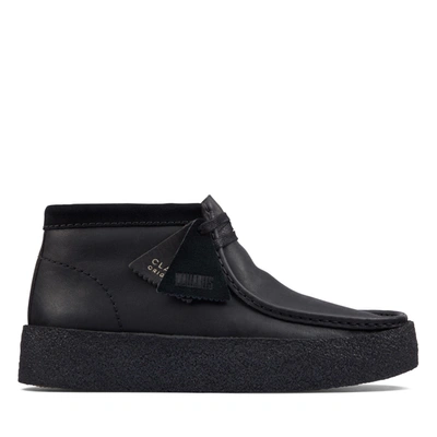 Shop Clarks Wallabee Cup Boot In Black