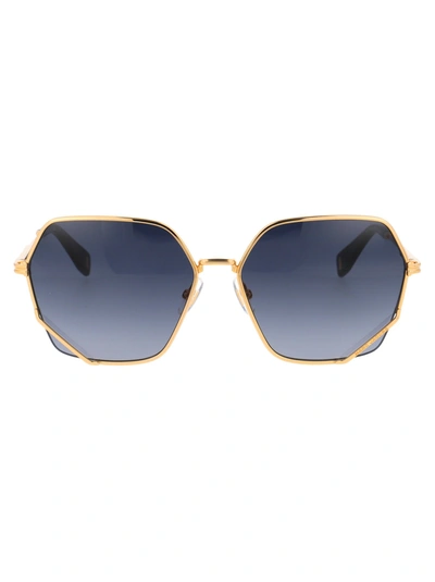 Shop Marc Jacobs Eyewear Square Frame Sunglasses In Multi