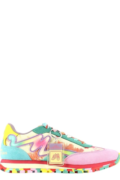 Shop Marc Jacobs The Tie Dye Jogger Sneakers In Multi