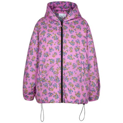 Shop Natasha Zinko Pink Padded Shell Jacket