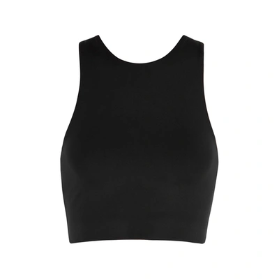 Girlfriend Collective Black Dylan Tank Bra In Black