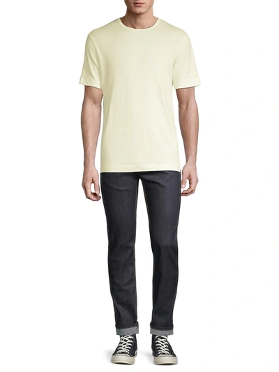 Shop Theory Keen Linen T-shirt In Ivory