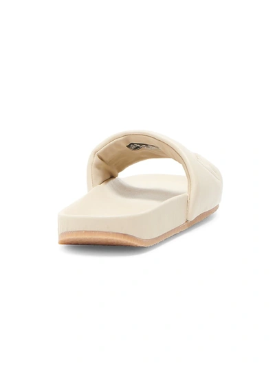 Shop Ambush Quilted Leather Slides In White