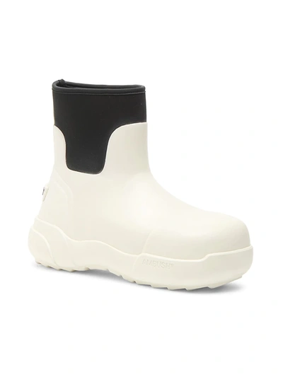Shop Ambush Slip-on Rubber Boots In Off White