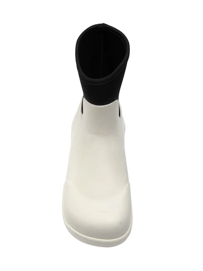 Shop Ambush Slip-on Rubber Boots In Off White