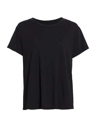 Shop Nili Lotan Women's Brady Cotton T-shirt In Washed Black