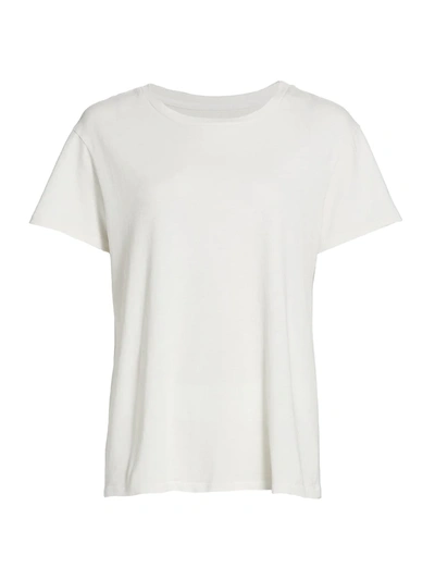 Shop Nili Lotan Women's Brady Cotton T-shirt In Ecru