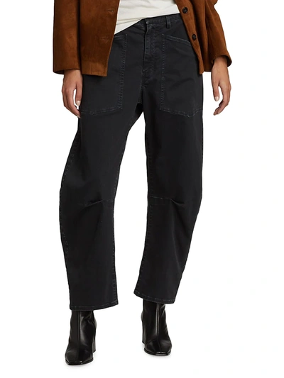 Nili Lotan Shon Barrel Jeans In Cream In Eggshell