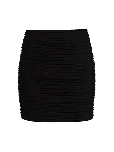 Shop Khaite Moira Mini-skirt In Black