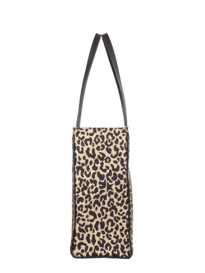 Shop Golden Goose Califronia Bag With Leopard Print In Multicolour