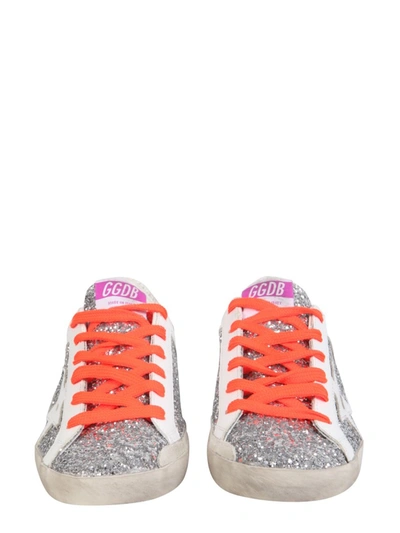 Shop Golden Goose Superstar Sneakers In Silver